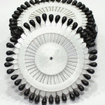 Ring Pins Big 40 Pcs Pkt Black Hijabulhareem