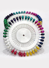 Ring Pins Big 40 Pcs Pkt Multi Color Hijabulhareem