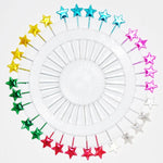 Ring Pins Fancy 40 Pcs Pkt Multi Color Hijabulhareem