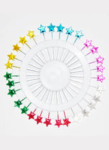 Ring Pins Fancy 40 Pcs Pkt Multi Color Hijabulhareem