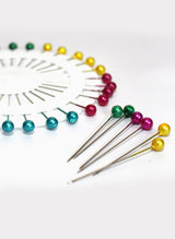 Ring Pins Small 30 Pcs Pkt Multi Color Hijabulhareem
