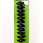 SCARF PINS JAPAN Pack Of 12 Black Hijabulhareem