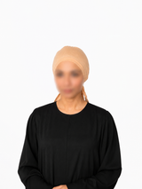 SkinPlainTieBonnetCapforHijabs1 - Hijab Ul Hareem