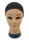 Tube Cap Black Hijab-ul-hareem