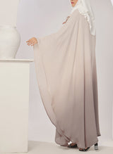 Two Tone Gradient Jilbab - Jilbab-R-1017 Hijabulhareem