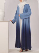 Two Tone Navy Blue Gradient - 0122-R-1016 Hijabulhareem