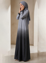 Two-Tone Gradient Abaya | 0116-PR-1224