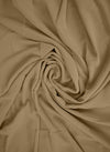 Camel Plain Chiffon Scarf