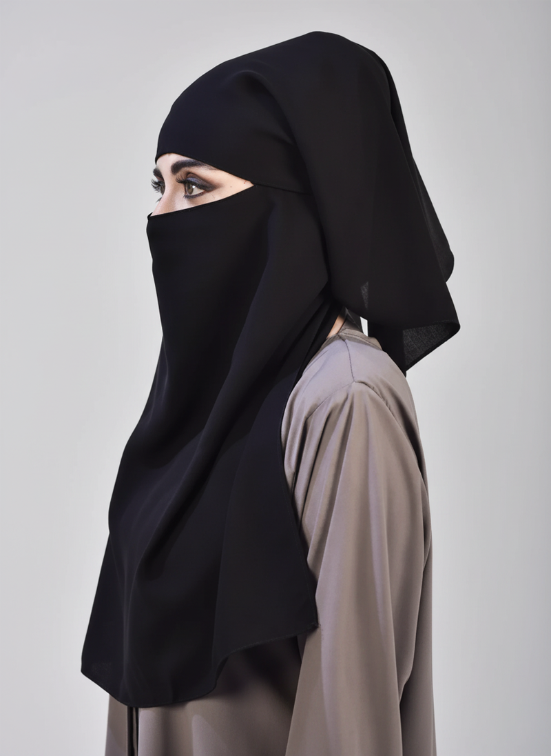 Three Layer Face Cover (Naqab)