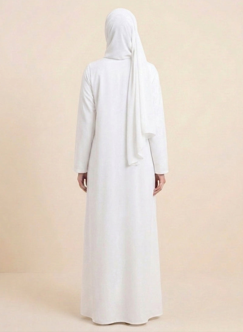 Arabic Lawn Abaya | 0116-P LAWN