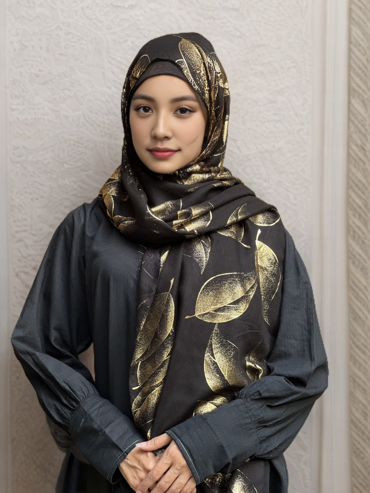 Gold Leaf Hijab