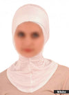White Ninja Scarf Hijab-ul-hareem