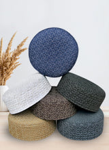 Wisdom Koofi - Premium Woven Prayer Cap Hijab-ul-hareem