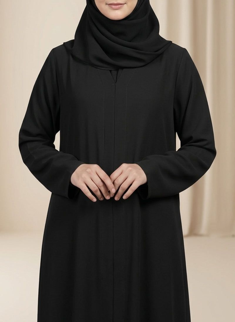 Arabis Modest Plain Nida Abaya | 0116-P Arabis Nida