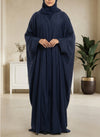 Arabis | Navy Stone-Embellished Jilbab| JILBAB-RC-A629