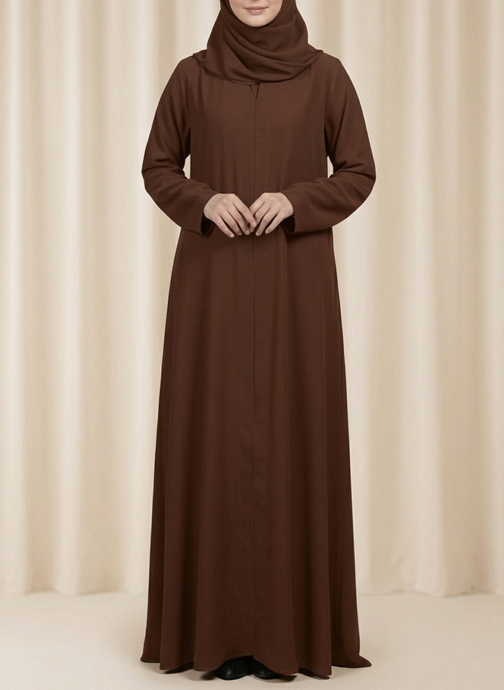 Arabis Modest Plain Nida Abaya | 0116-P Arabis Nida
