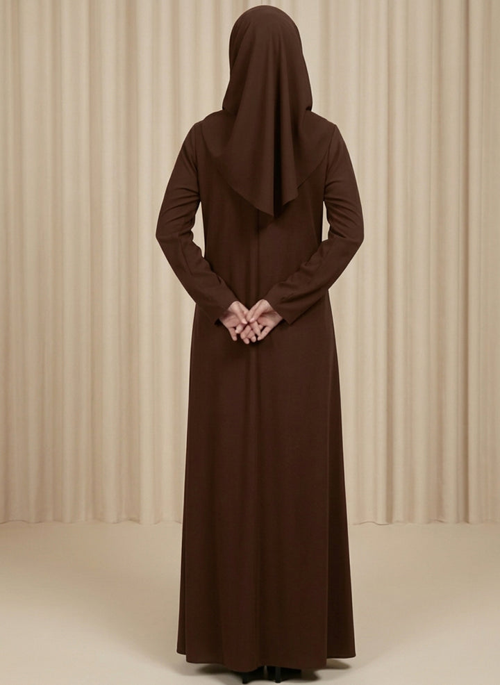 Arabis Modest Plain Nida Abaya | 0116-P Arabis Nida