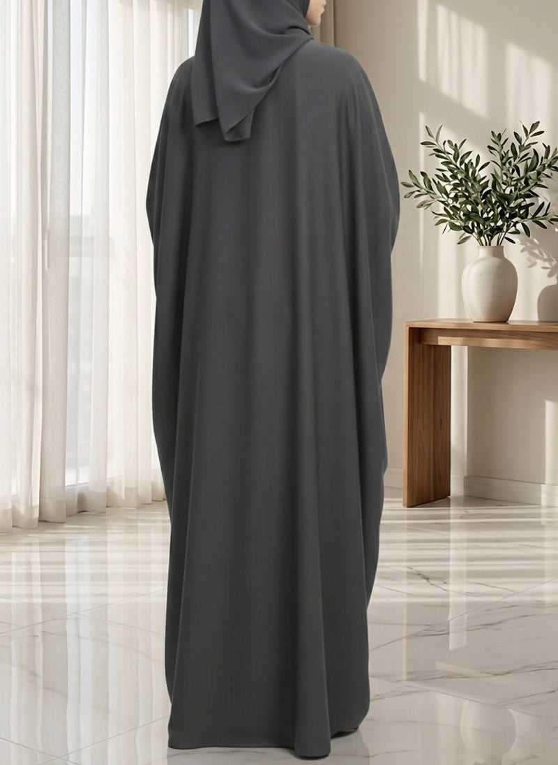 Arabis Pintuck Grace Jilbab Abaya | JILBAB-R-A634