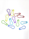 Coil Less Safety Pins for Scarf / Hijab Metallic Color 12 in 1