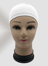 White Hooded Hair Bend