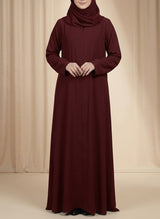 Arabis Modest Plain Nida Abaya | 0116-P Arabis Nida