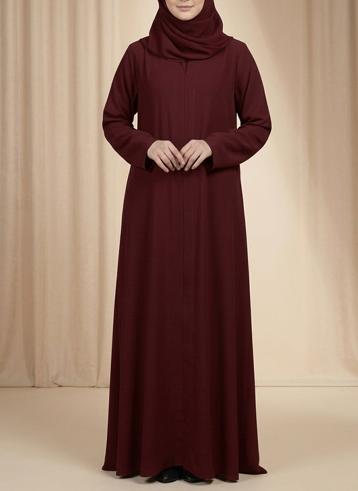 Arabis Modest Plain Nida Abaya | 0116-P Arabis Nida
