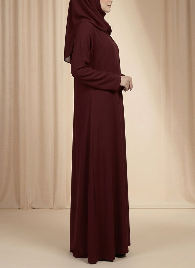 Arabis Modest Plain Nida Abaya | 0116-P Arabis Nida