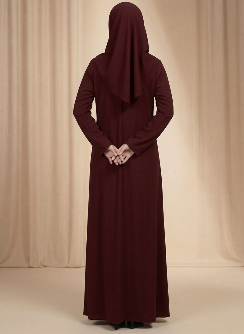 Arabis Modest Plain Nida Abaya | 0116-P Arabis Nida