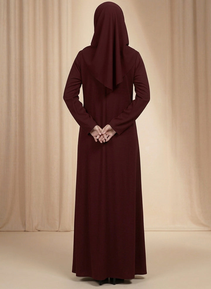 Arabis Modest Plain Nida Abaya | 0116-P Arabis Nida