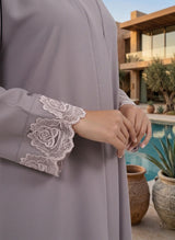 Arabis Flora-Mauve Abaya | 0116-E-A631