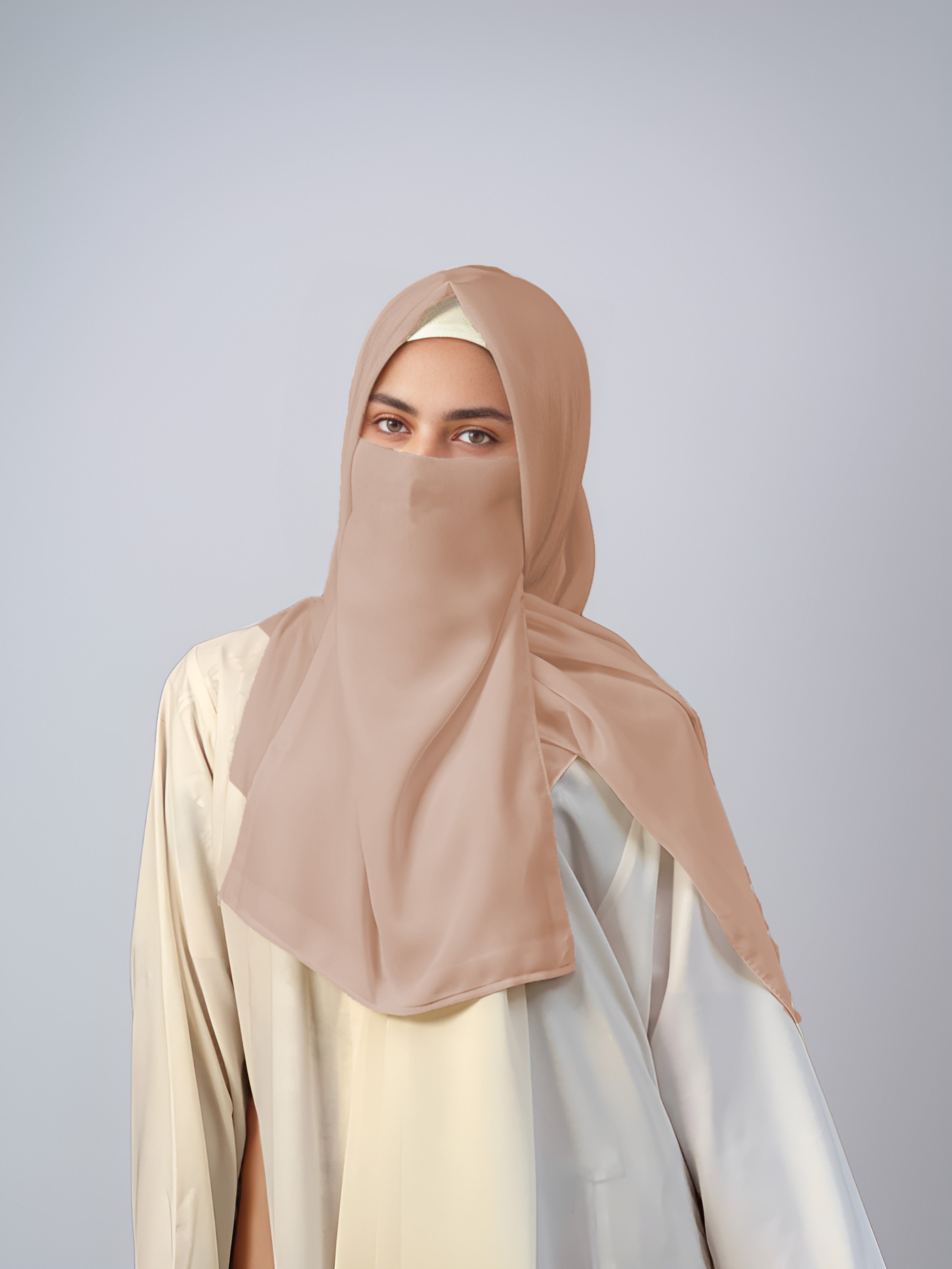 Hijab & Niqab Set - Skin