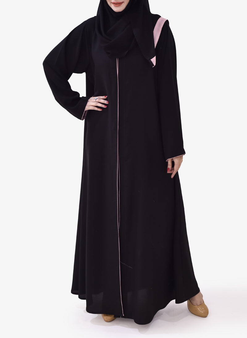 Pipin Style Black Abaya