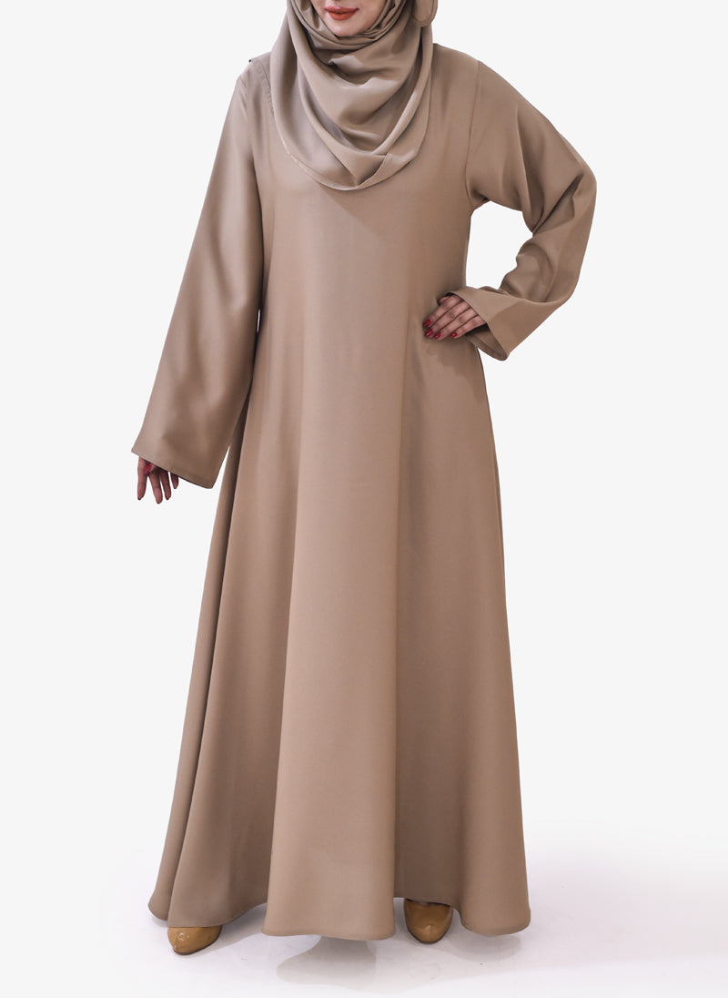 Hijabulhareem Pull Over Abaya 0120-P Big Flare