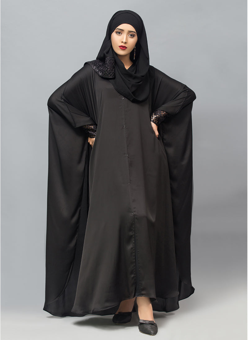 Hijabulhareem Jilbab Style Designer Abaya JILBAB-R-961