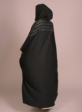 Thread Stitched and Stone Worked Designered Abaya Jilbab-C-966
