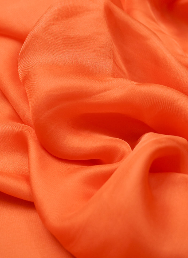 Precious Silk Hijabs - Orange