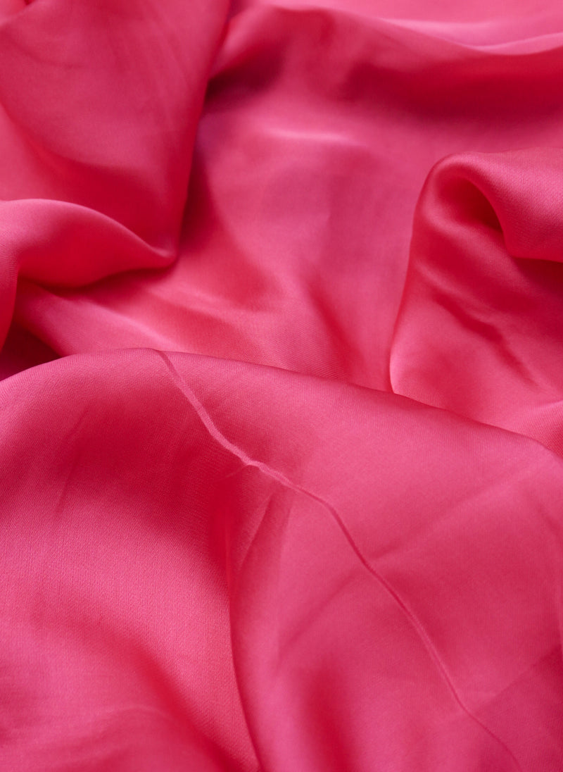 Precious Silk Hijabs - Rose Red