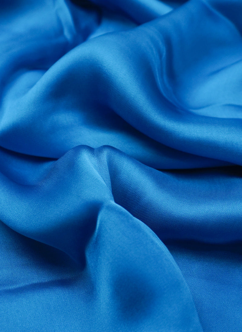 Precious Silk Hijabs - Lake Blue