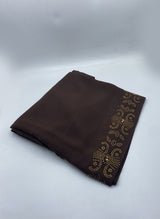 Shawl Stone – 02 BRN Hijab-ul-hareem