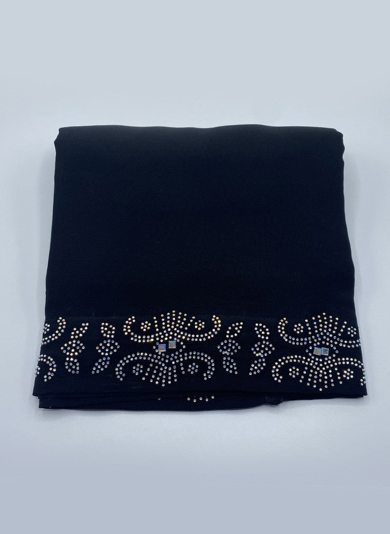 Shawl Stone – 04 BLK Hijab-ul-hareem