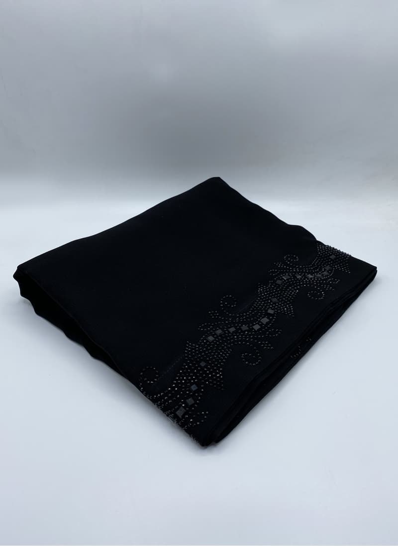 Shawl Stone – 11 BLK Hijab-ul-hareem