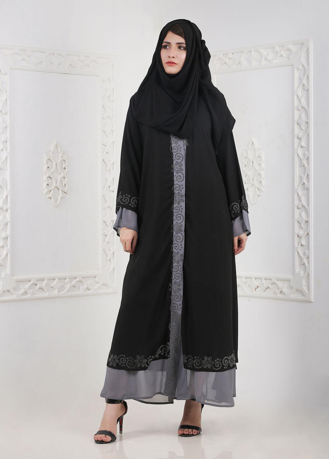 Stylish Designer Abaya A 0116-BC-A401